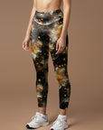 Star glowing flower star leggings