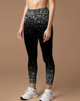 Black light glitter leggings