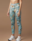 Flower vintage spring rose leggings