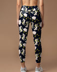 Flower beautiful cherry blossom leggings