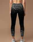 Black light glitter leggings